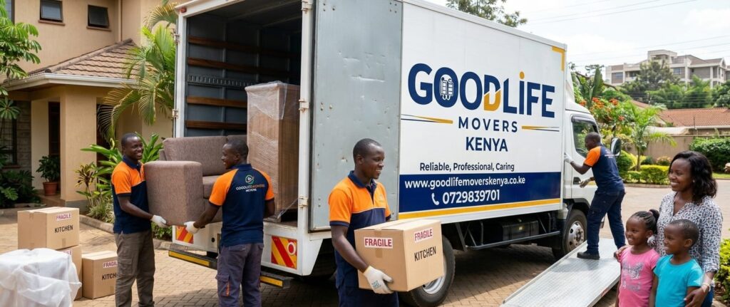 best movers in Umoja - movers around me illustration